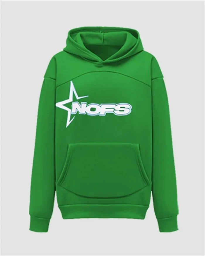 None Of Us Green Hoodie