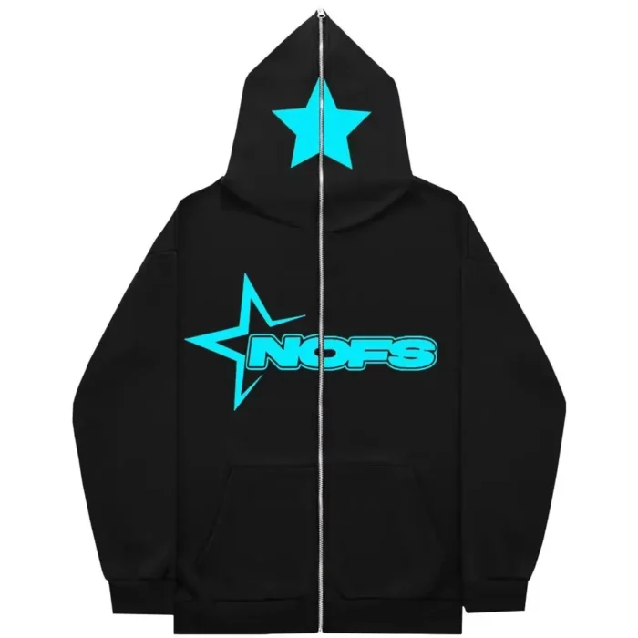 NOFS High Quality Street Unisex Full Zipper Hoodies