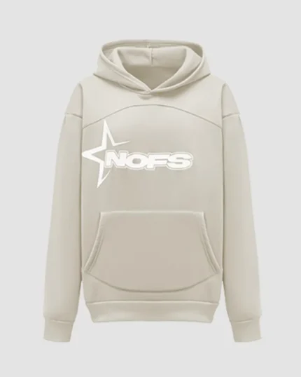 None Of Us Beige Hoodie