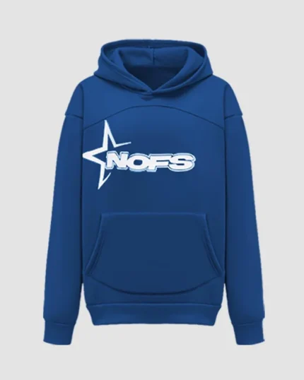 None Of Us Blue Hoodie